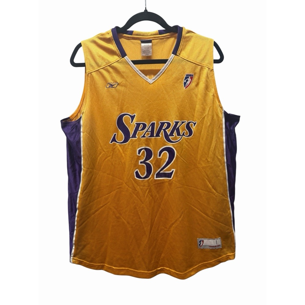 Reebok LA SPARKS #32 Christi Thomas WNBA Jersey Size Large - Signed
